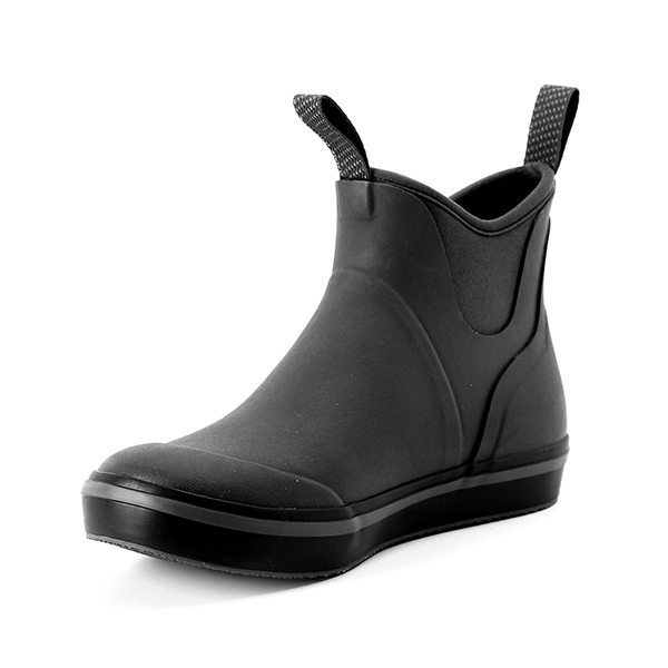 Kalkal Men's Ankle Deck Boots, Waterproof Rubber Fishing Boots - Kalkal