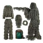 Kalkal Sniper Ghillie Suit, 5 in 1 Camouflage Apparel For Hunting, Shooting, Halloween Costume