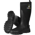 Tall Farm and Ranch Boots, Slip Resistant Work Boots For Farming Gardening Hunting Fishing