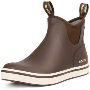 kalkal ankle deck boots - brown