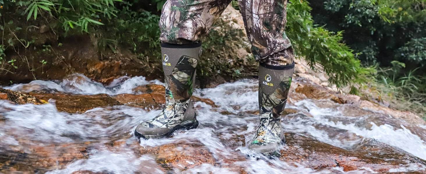 Men s Snake Proof Boots Waterproof Insulated Camo Snake Boots For Hunting Fishing Hiking