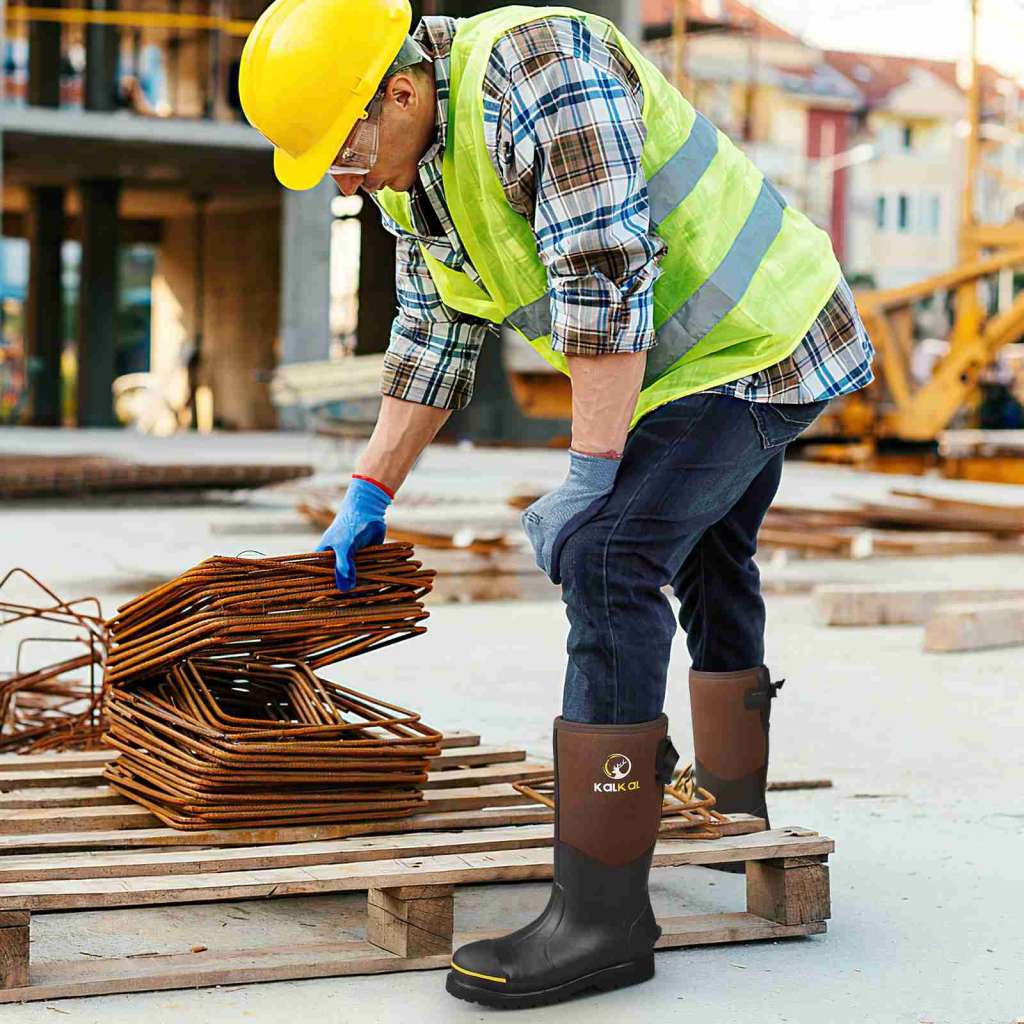 steel toe work boots