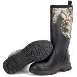 Kalkal Lightweight Insulated Hunting Boots, Camo Waterproof Boots For Hunting Farming Fishing