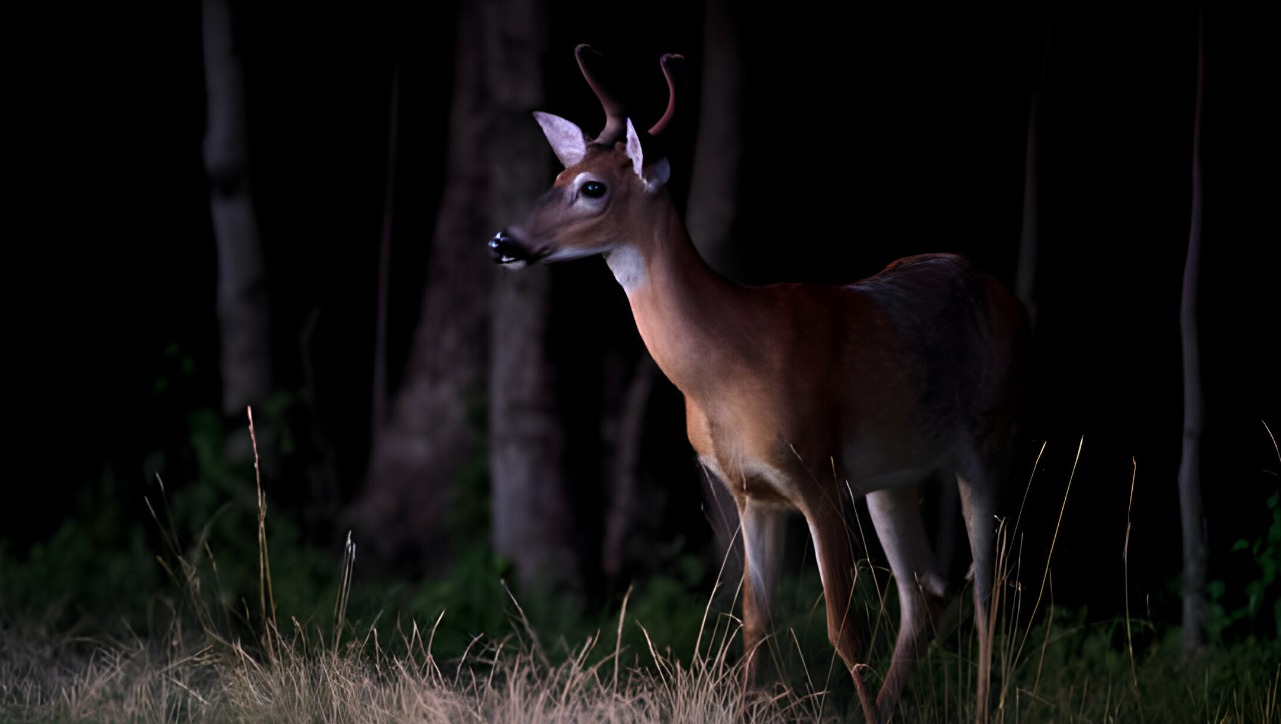 are deer nocturnal