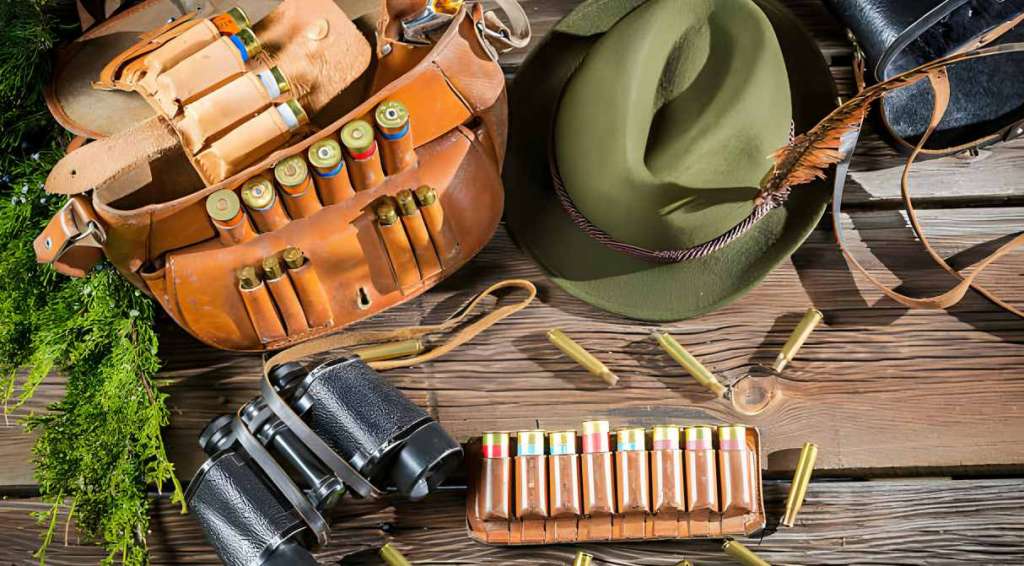 hunting gear and plan