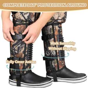 snake gaiters for boots