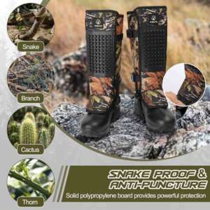 snake proof gaiters