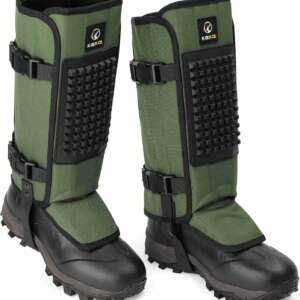 snakebite gaiter - green