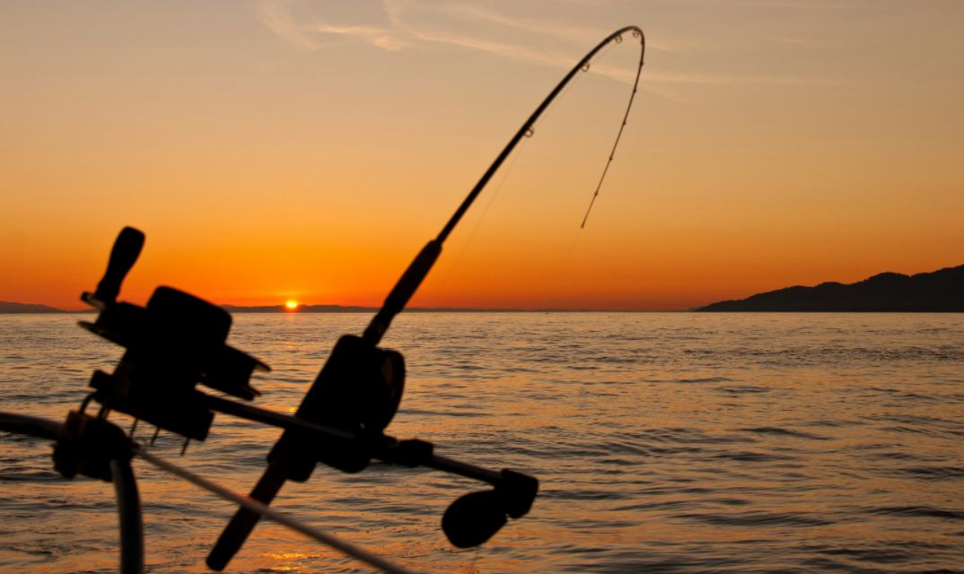 fishing with full moon