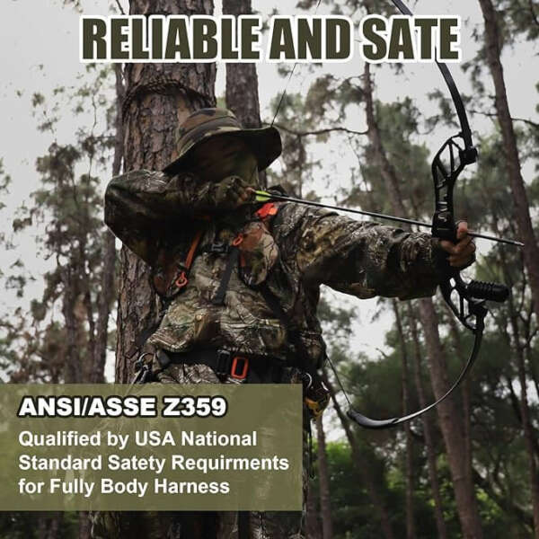 climbing tree stand safety harness