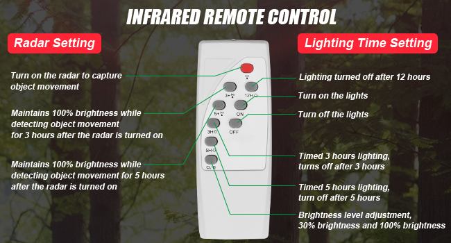 remote control hunting light