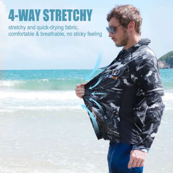 breathable fishing shirt