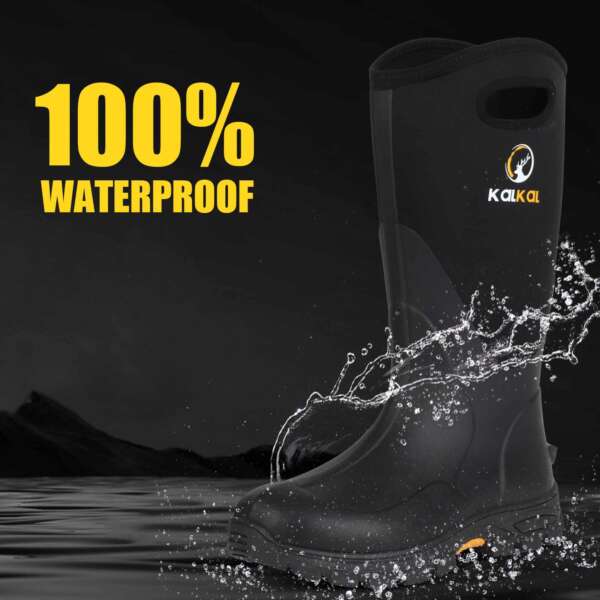 waterproof farm boots