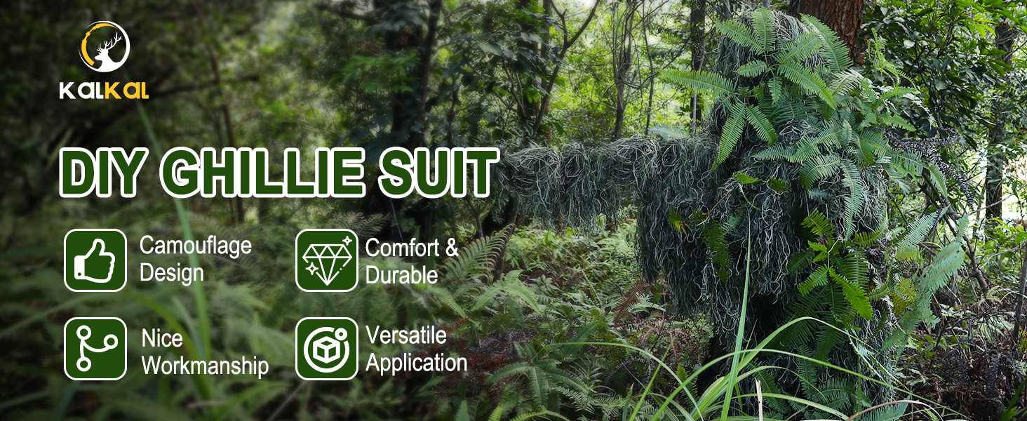 Kalkal ghillie suit new design