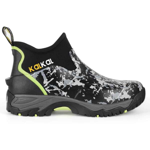 Men's Rubber Boots - black camo