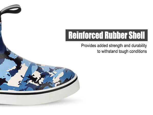 reinforced rubber toe