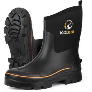 rubber boots for men waterproof