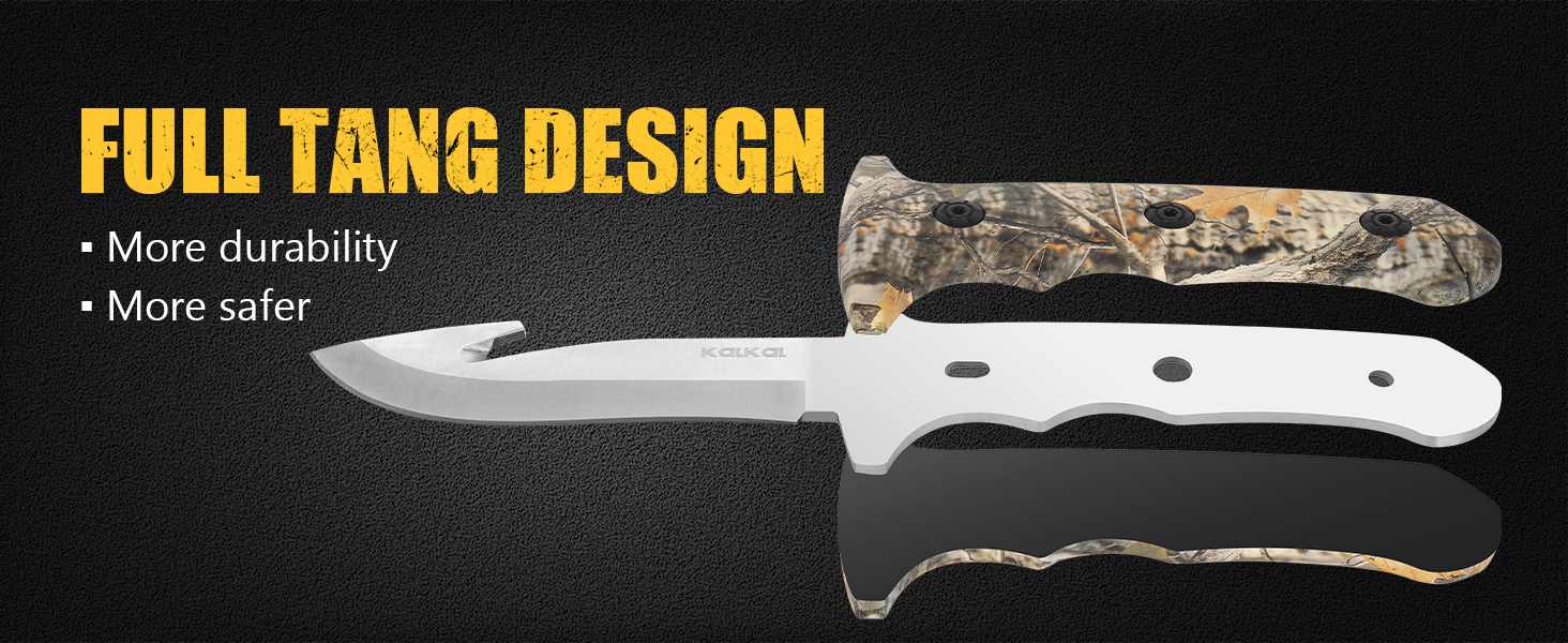 camo skinning knife