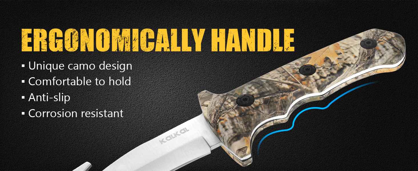 stainless steel hunting knife