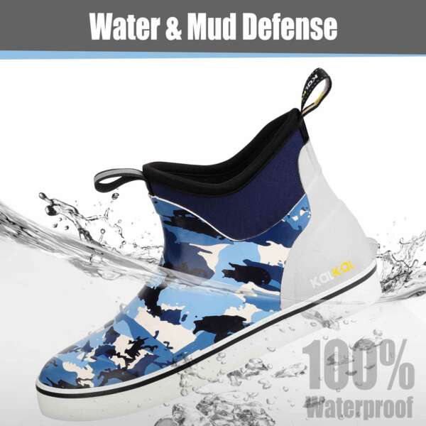 waterproof muckproof deck boots