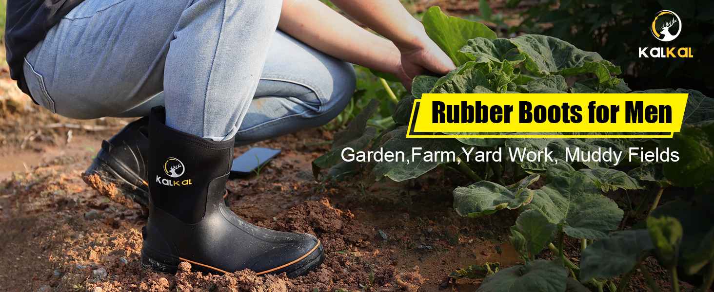 Best rubber boots for farm work on sale