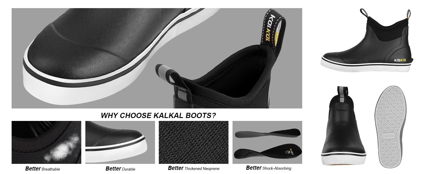 why choose kalkal deck boots