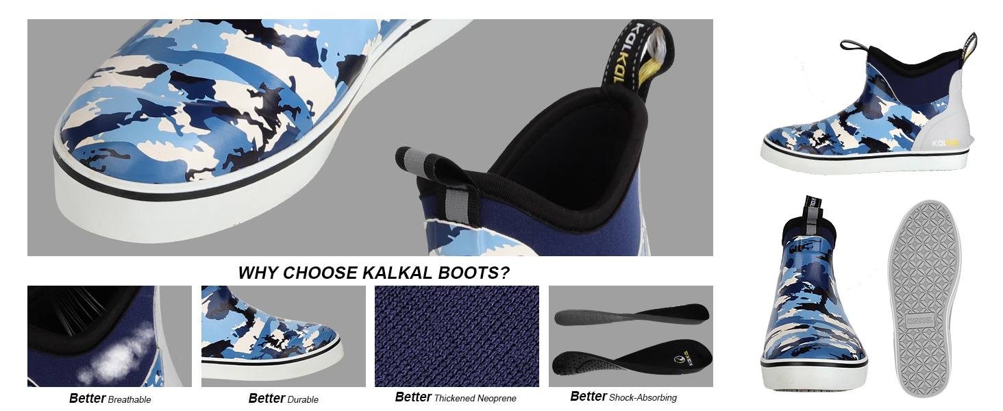 why choose kalkal deck boots