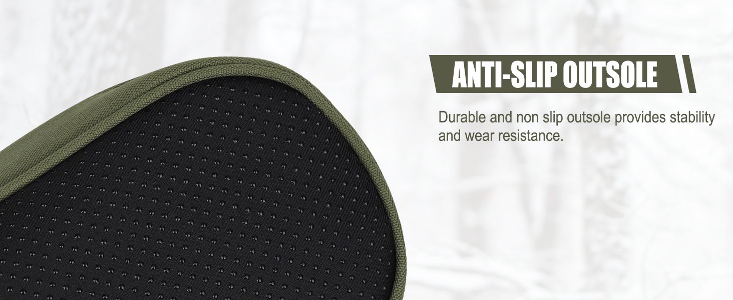 anti-slip boot outsole