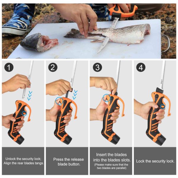 cordless fish knife