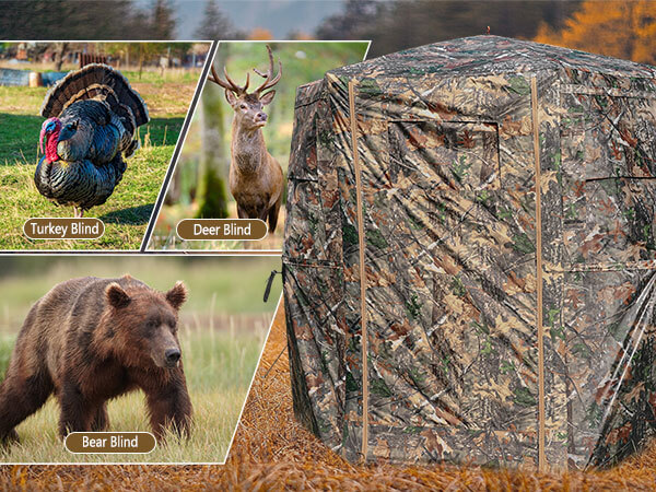 hunting blind for deer turey and bear hunting