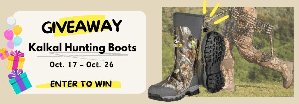 Kalkal Hunting Boots Giveaway