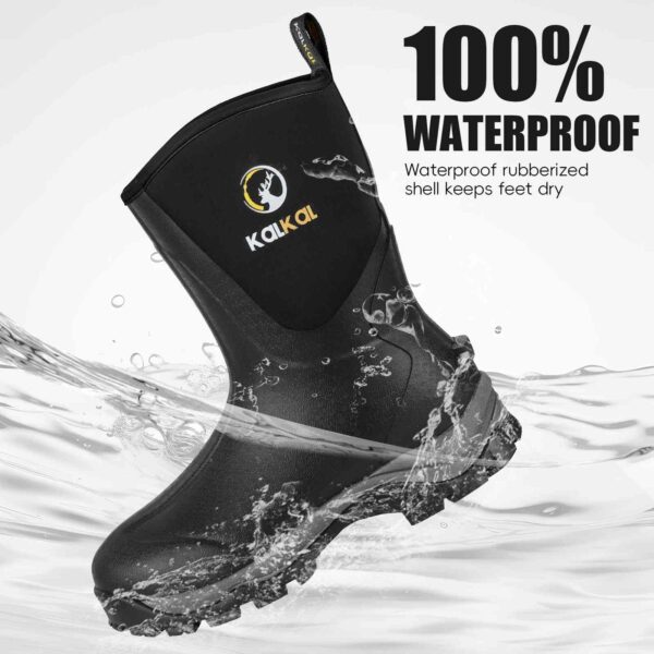 waterproof rubber boots