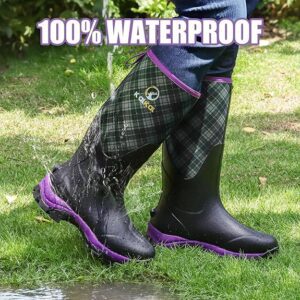 waterproof rubber boots