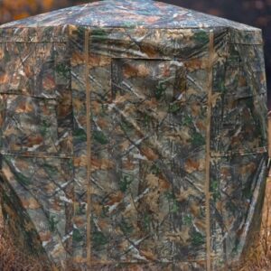 can deer smell you in a ground blind