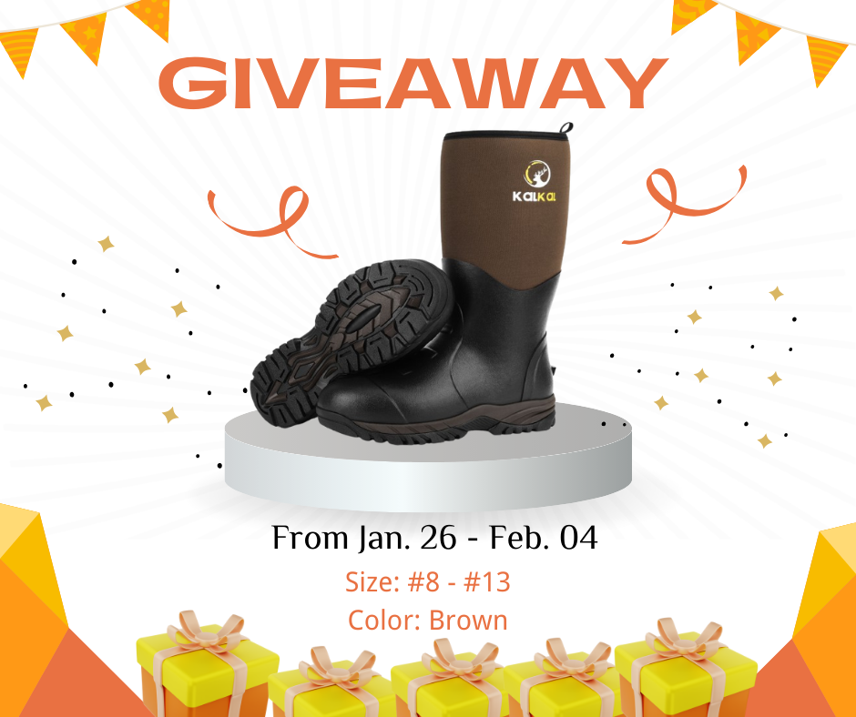 Kalkal rubber boots giveaway - Kalk012