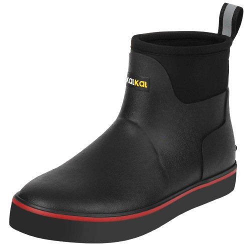 black rubber rain boots for women