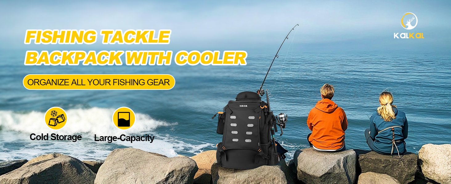 fishing backpack with cooler