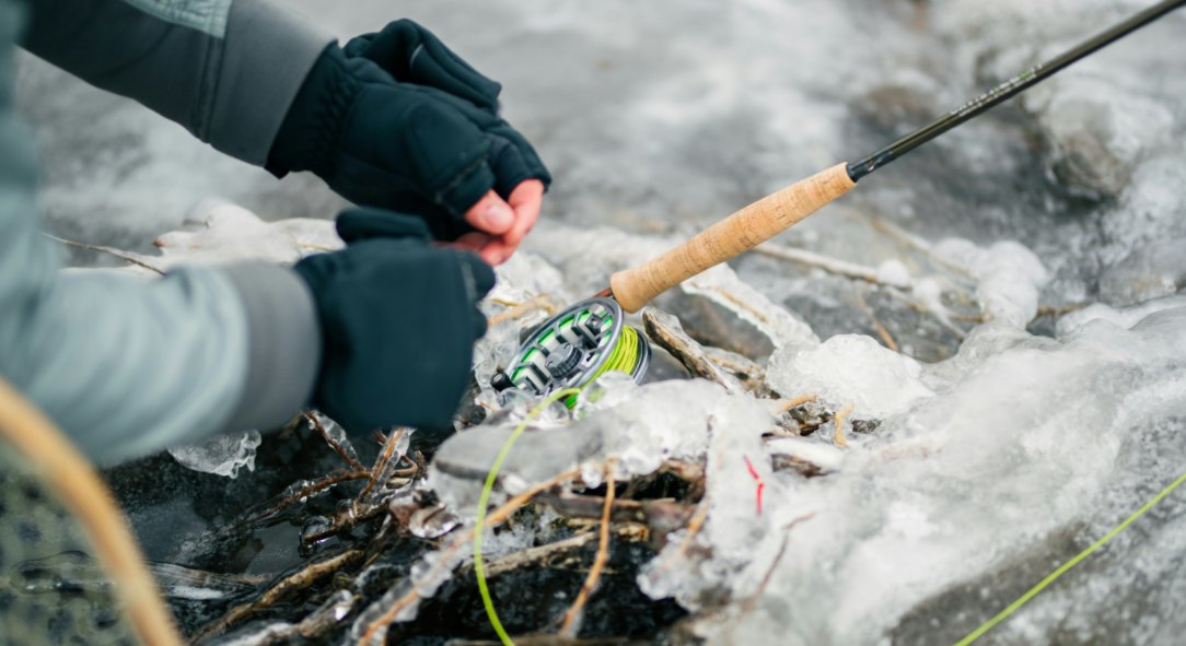 fishing smallmouth in winter