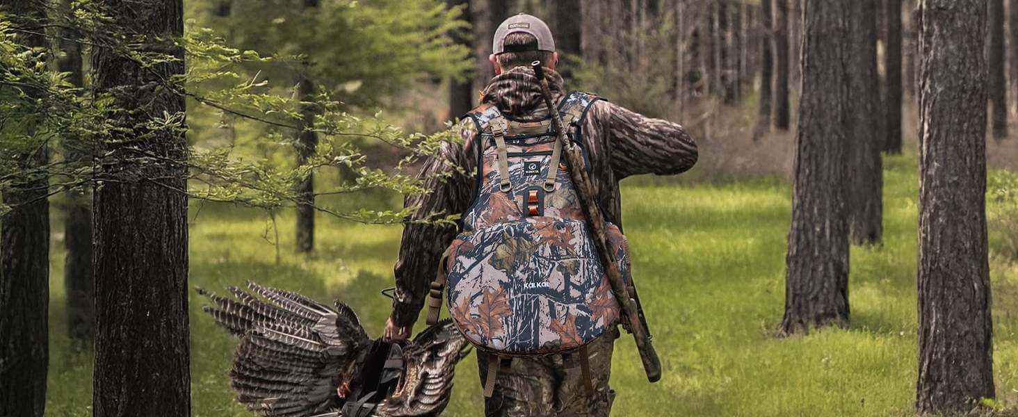 go hunting with best turkey vest