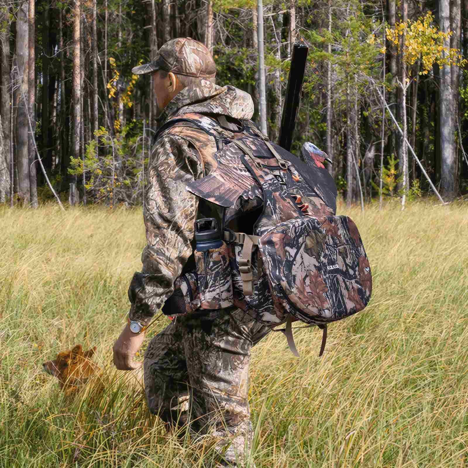 turkey hunting with Kalkal hunting vest