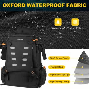 waterproof fishing backpack with cooler