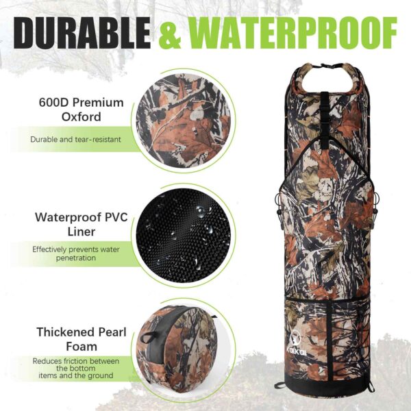 waterproof hunting duffle bag