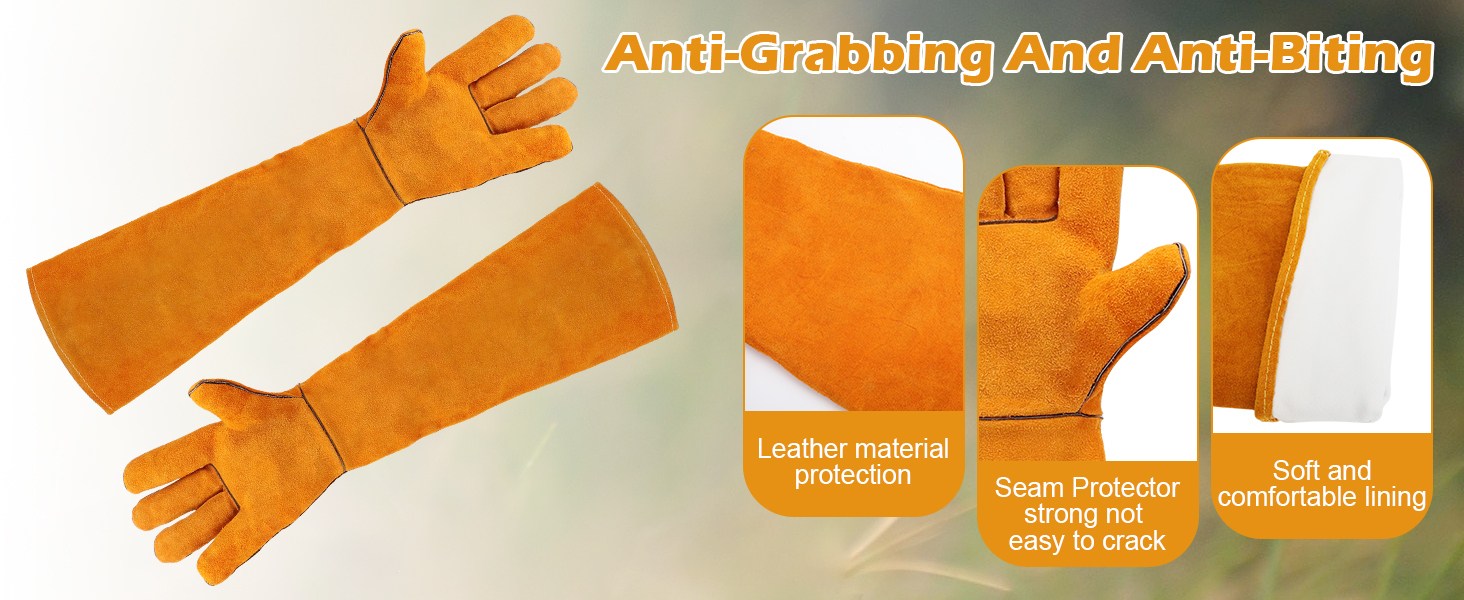 bite-proof gloves for catching snakes