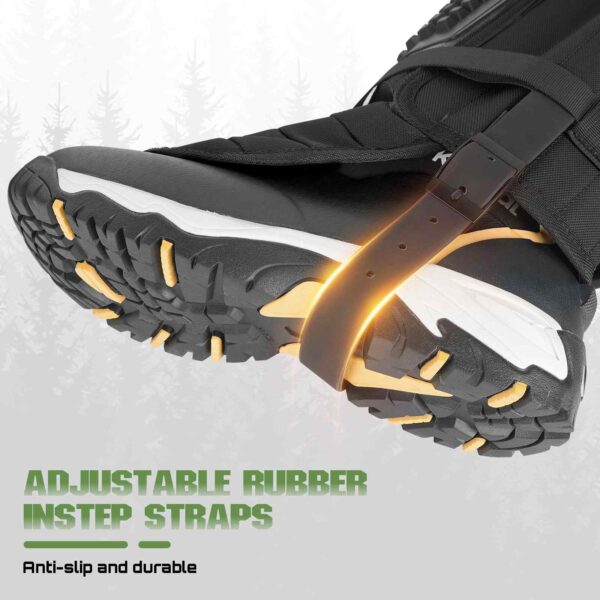 rubber strap for snake proof gaiter