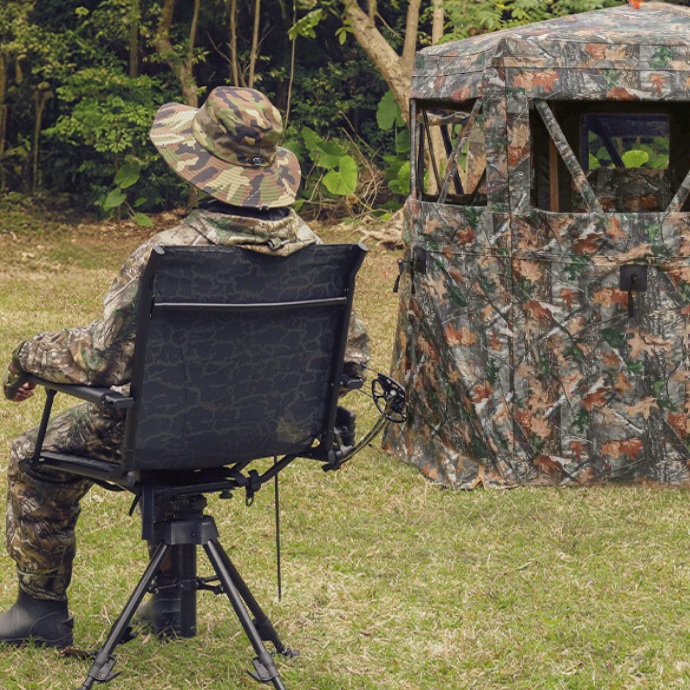 turkey hunting chair and boots